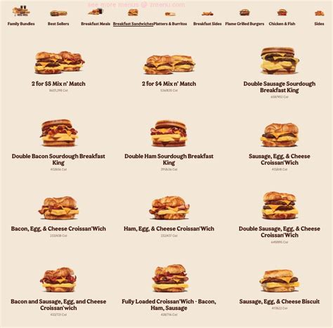 Online Menu of Burger King Restaurant, Thomasville, North Carolina, 27360 - Zmenu