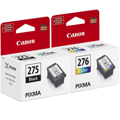 2 Pack GENUINE Canon PG-275 CL-276 Ink Cartridge for PIXMA TR4720 TS3520 TS3522 | eBay