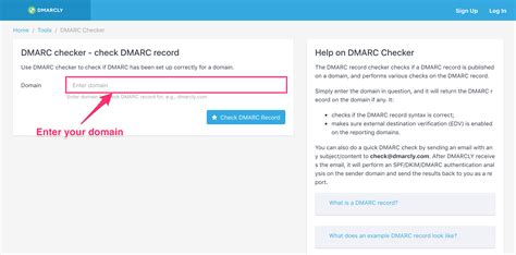 Using DMARC Checker to Check DMARC Record - DMARCLY