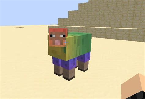 jeb_ rainbow sheep :D | Minecraft Amino