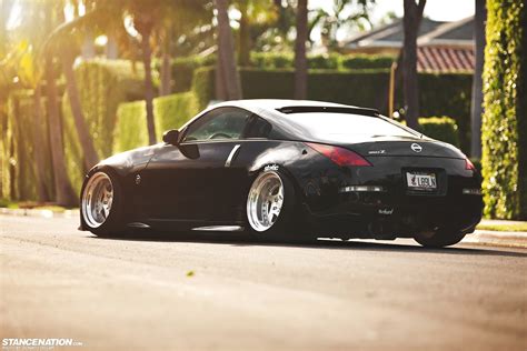 nissan, 350z, Black, Body, Kit, Cars, Modifie Wallpapers HD / Desktop and Mobile Backgrounds