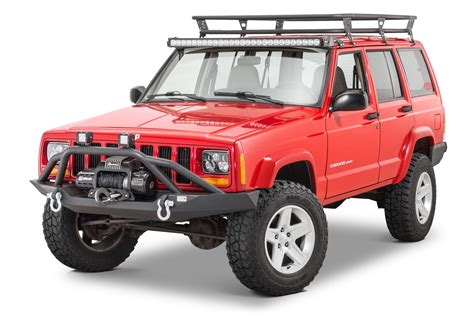 Fishbone Offroad Bullhead Front Bumpers for 84-01 Jeep Cherokee XJ | Quadratec