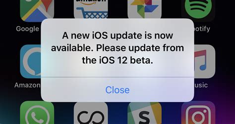 Apple's new iOS 12 beta fixes the annoying 'please update' bug | TechCrunch