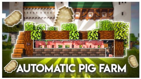 🔥 Minecraft : Automatic Pig Farm | Simple and Easy | 1.19 [Java ...