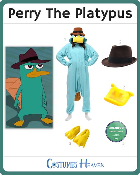 Last-Minute Perry The Platypus Costume Idea For Cosplay & Halloween 2024