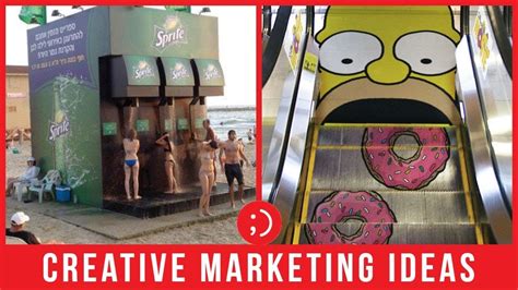 47 Creative Marketing and Guerilla Marketing Ideas Slideshow - YouTube