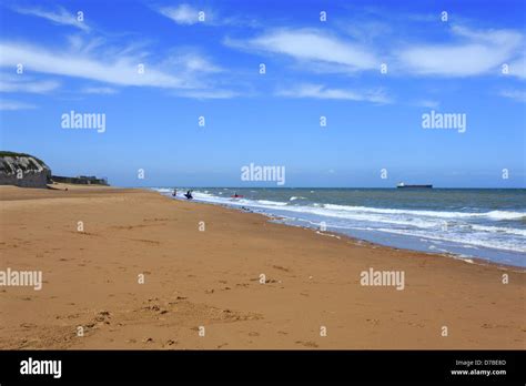 Botany bay beach and chalk cliffs, Kent Stock Photo - Alamy