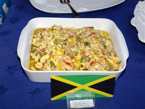 Ackee!! Jamaica's national dish | Jamaican recipes, National dish, Food