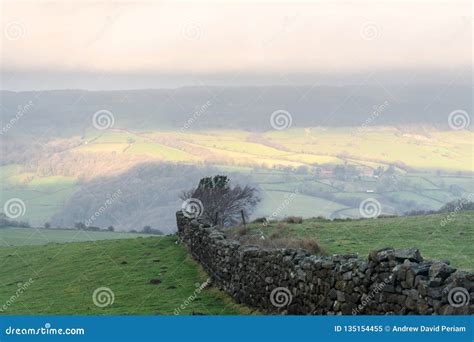 Landscape in the North Yorkshire Moors Stock Image - Image of peaceful, beautiful: 135154455