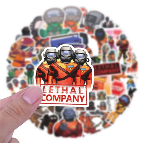 50pcs Cool Lethal Company Stickers - Etsy