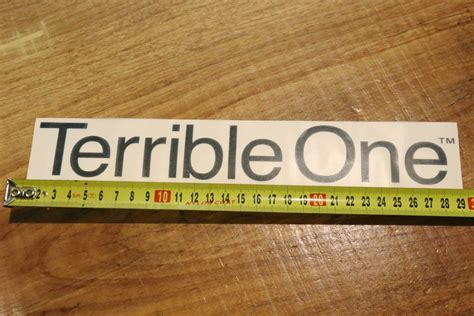 Del Mar BMX: TERRIBLE ONE DIE CUT STICKERS