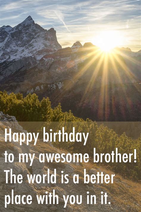 Happy Birthday Wishes for Brother - Best, Funny, Heart-touching, & More