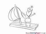 Raft Coloring Page Sketch Coloring sketch template