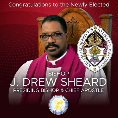 Bishop J. Drew Sheard