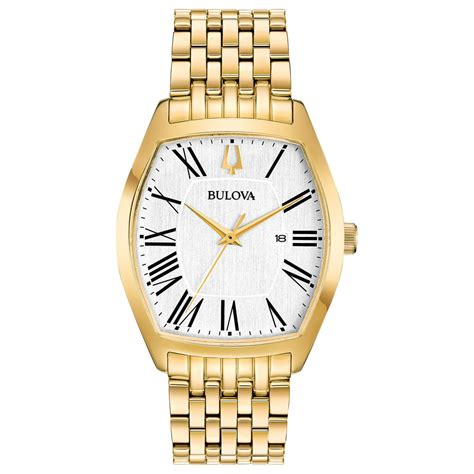 Bulova - Bulova Women's Classic Ambassador Stainless Steel Gold-Tone ...