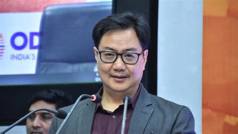 Sports Minister Kiren Rijiju outlines how online fantasy sports ...