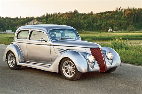 1936 Ford Tudor Sedan - The Gray Area - Street Rodder Magazine