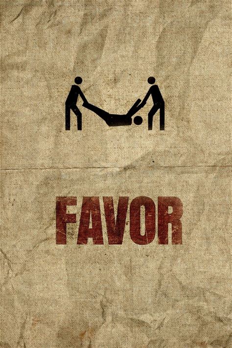 Favor (2013) - Posters — The Movie Database (TMDB)