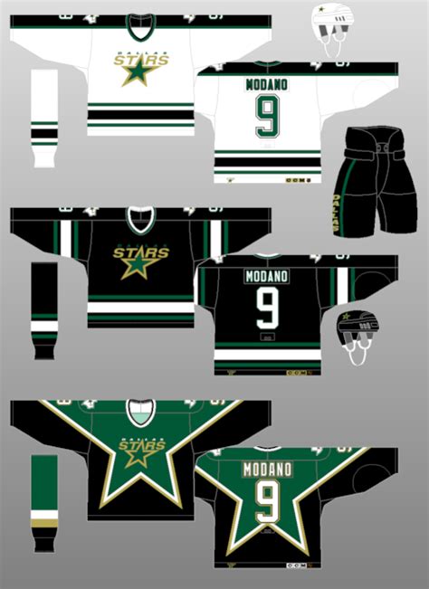 Dallas Stars 1997-99 - The (unofficial) NHL Uniform Database