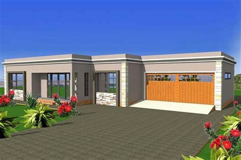 Google | Flat roof house designs, Flat roof house, House plan gallery