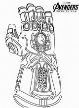 Thanos coloring Pages  ColoringLib sketch template
