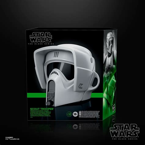 Star Wars Black Series Scout Trooper Premium Electronic Helmet Hasbro F6911