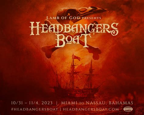 Headbangers Boat - October 31 - November 4, 2023