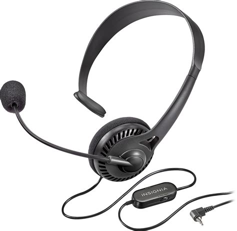 Customer Reviews: Insignia™ Landline Phone Hands-Free Headset Black NS ...