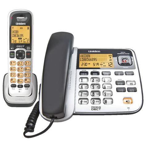 Uniden DECT Corded and Cordless Phone 2145+1 | eBay