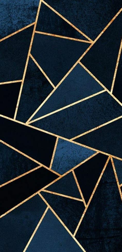 Royal Blue Gold Wallpaper - malayhaxac