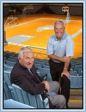 Coach Dean Smith & Coach Roy Williams | Unc tarheels, North carolina tar heels, Unc chapel hill