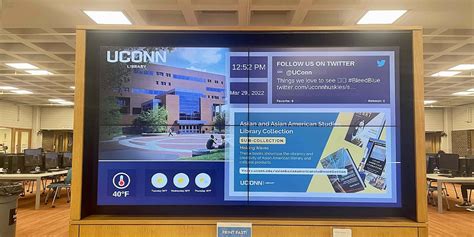 Carousel Digital Signage Upgrades Communications at UConn Campus - Commercial Integrator