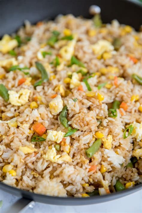 Easy Egg Fried Rice Recipe | YellowBlissRoad.com