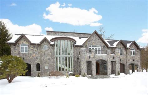 $9.45 Million Newly Listed Stone Mansion In Alpine, NJ | Homes of the Rich