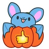 Fang the bat Telegram Animated Sticker pack