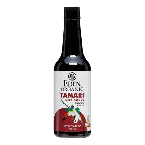 Eden Foods Organic Naturally Brewed Tamari Soy Sauce, 10 fl oz - Walmart.com - Walmart.com