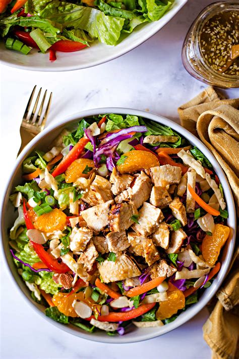 Easy Asian Sesame Salad with Chicken | Life, Love, and Good Food