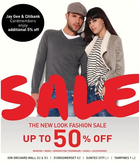 New Look Fashion Sale | Great Deals Singapore