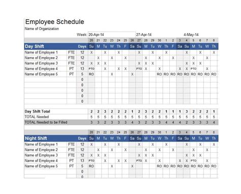 Dupont Schedule | Business Mentor