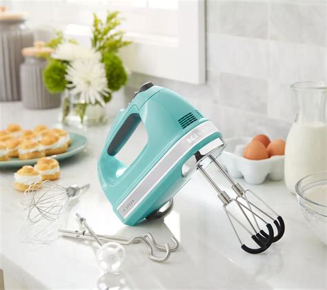 KitchenAid 9-Speed Digital Hand Mixer w/ Flex Edge Beaters - QVC.com