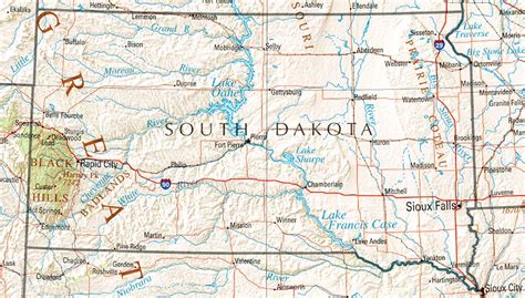 South Dakota Maps - Perry-Castañeda Map Collection - UT Library Online