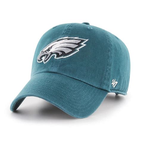 Philadelphia Eagles 47 Clean Up Adjustable Midnight Green Hat