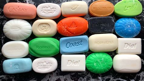 20 different soaps 30 min cutting- ASMR / SATISFACTION - YouTube