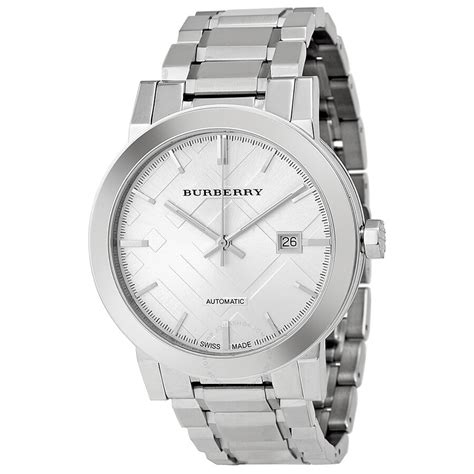 Burberry Silver Dial Stainless Steel Men's Watch BU9300 - Burberry ...