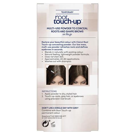 Buy Clairol Nice 'N Easy Root Touch Up Root Concealing Powder Dark Brown Online at Chemist ...