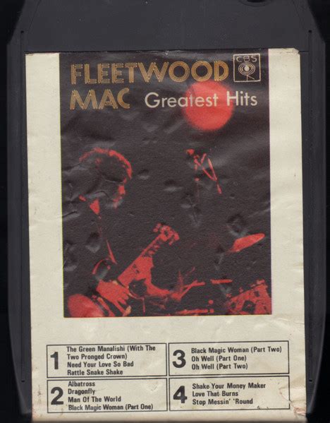 Fleetwood Mac – Fleetwood Mac's Greatest Hits (1971, 8-Track Cartridge ...