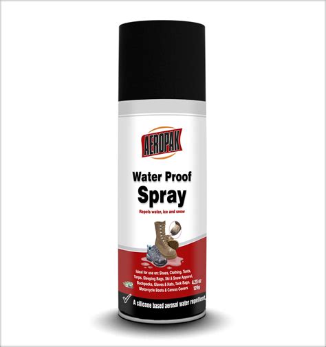 200ML Hydrophobic Coating Aeropak Waterproof Spray For Shoes Fabric