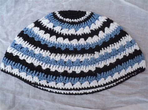 Jewish Mens Hats Knit Kippah / Kippah,Skull Cap,Kipot,Kippot,/ Cotton ...