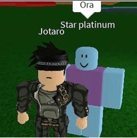 Star Platinum Roblox Avatar