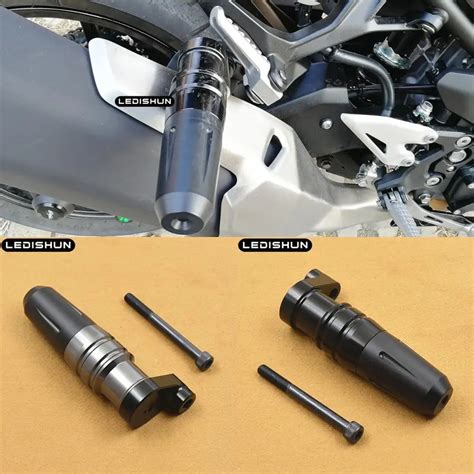 for KAWASAKI NINJA400 Z400 NINJA 400 Z 400 Frame Slider Anti Crash Caps Exhaust Sliders ...